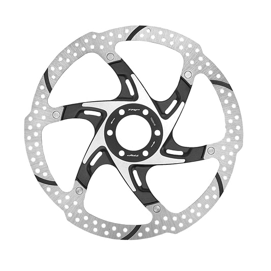 TRP 180mm Stainless Steel 2-Piece Rotor with 6 Bolt and Black Center