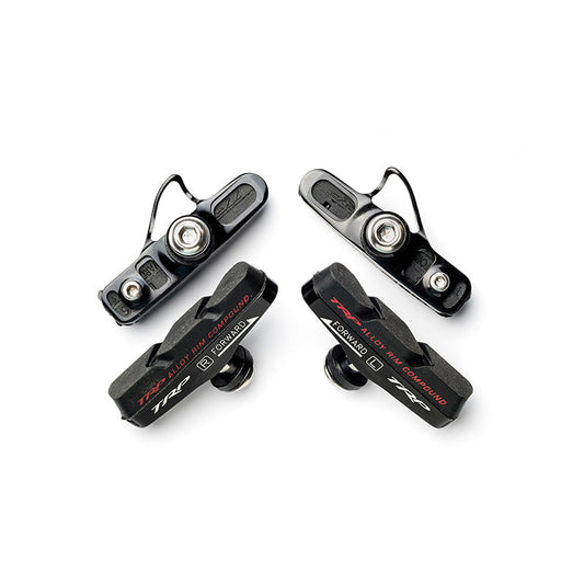 TRP INPLACE Threaded Brake Pad Set - 4 Pieces for Road & TT Brakes