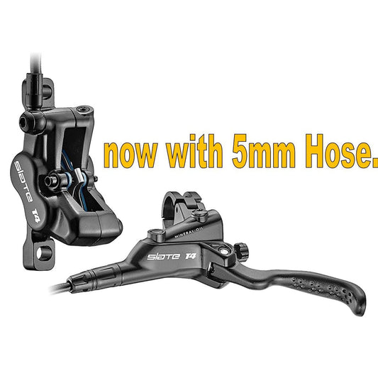 TRP Slate T4 Front Hydro Disc Brake Set - 5mm Hose, Gwin Lever, Resin Pads