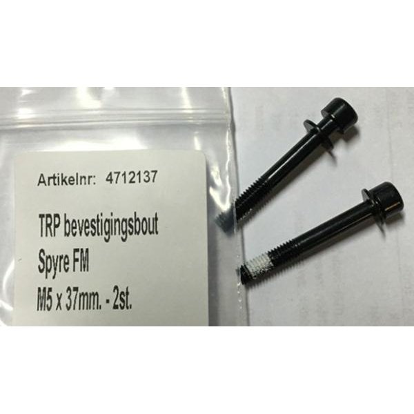 TRP Spyre/HYRD Flat Mount 37mm Bolt 2-Pack - Secure Mounting Solution