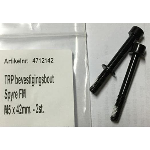 TRP Spyre/HYRD Flat Mount 42mm Bolt 2-Pack - Secure Mounting Solution