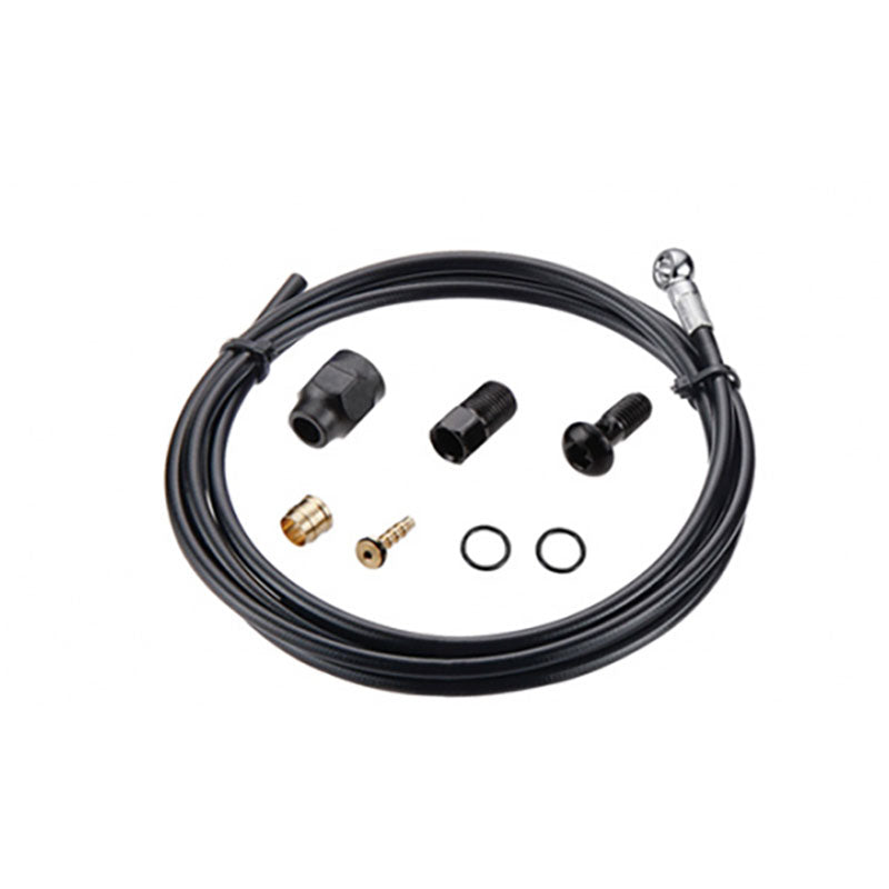 TRP Tektro/TRP Banjo Hose Kit - 5mm Kevlar - 2000mm Black