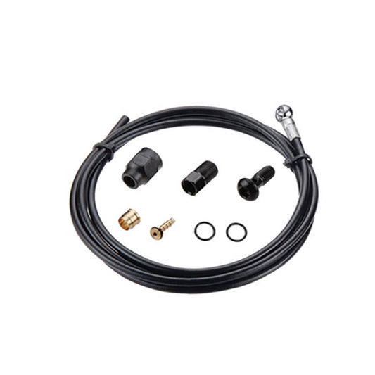 TRP Tektro/TRP Banjo Hose Kit - 5mm Kevlar - 2000mm Black