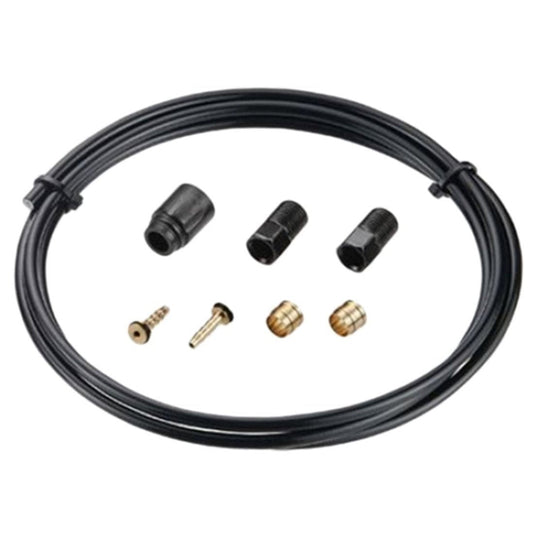 Tektro AM Hydraulic Hose Kit - 5.5mm Dia, 2000mm Long, Black