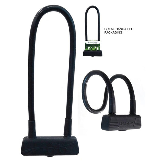 TourSeries Silicone Memory U-Lock 15x650mm - Secure Bike Lock
