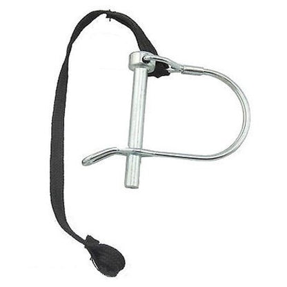 Trailer Hitch Pin for Rear Axle - Secure & Easy Silver