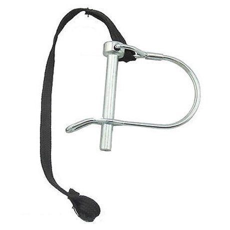 Trailer Hitch Pin for Rear Axle - Secure & Easy Silver
