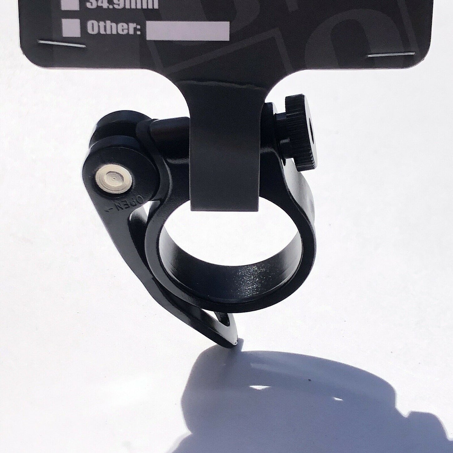 UNO - Seat Post Clamp Quick Release Black 31.8mm QR