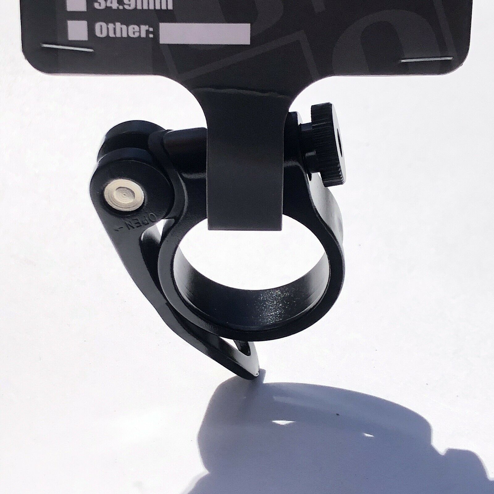 UNO - Seat Post Clamp Quick Release Black 31.8mm QR