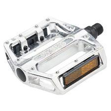 VP BMX Pedals - Large Platform, One Piece Alloy Body, Silver Finish