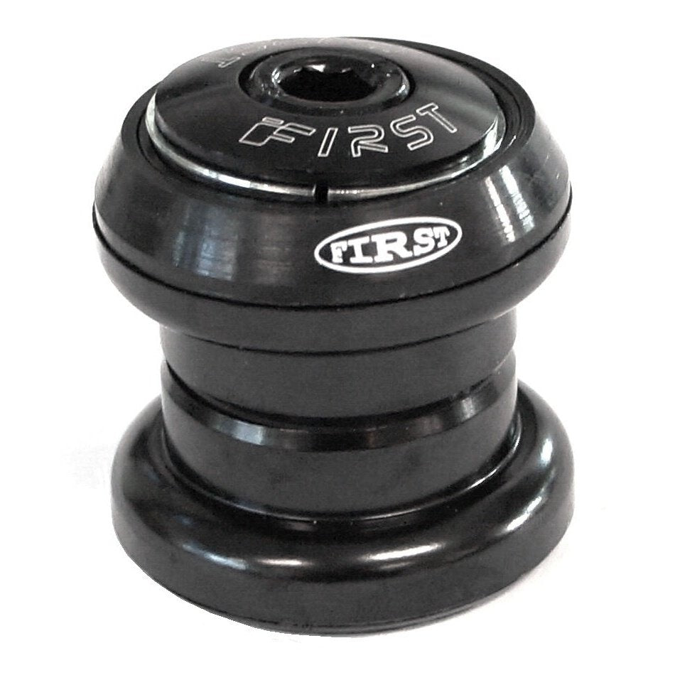 VP FIRST BMX/Freestyle Headset - Threadless, Black, Ball Retainer, Dia.28.6mm/34mm/30mm