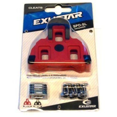 VP Shimano - alike SPD-SL Cleats with Slip-Resistant TPU and 4.5 Degree Float