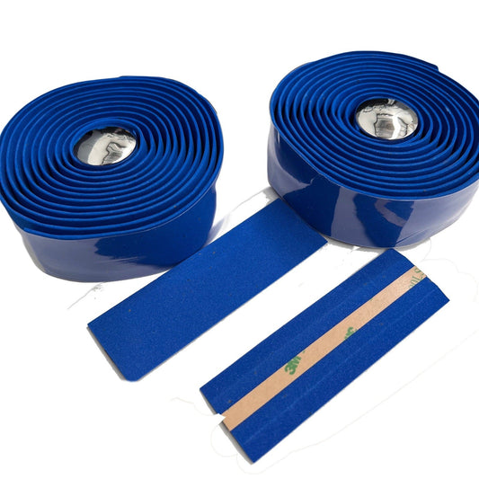 Velo Cork Bartape - with Gel Wrap Blue