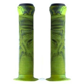 Velo Kraton Grips - Green/Black Mix, L147mm