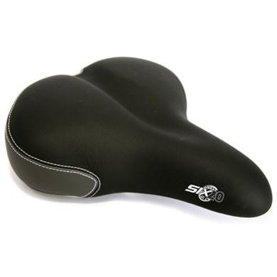 Velo Ladies Comfort Saddle with Memory Foam and Elastomer Springs