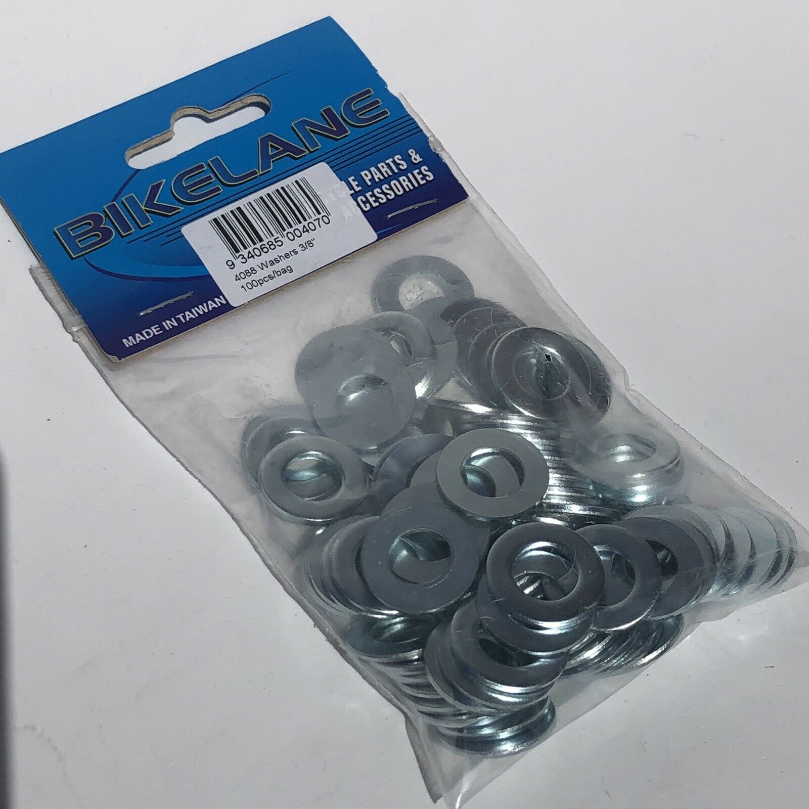 WASHERS 3/8" Hole Bag of 100 Pieces Bike Axle Spacer Bicycle