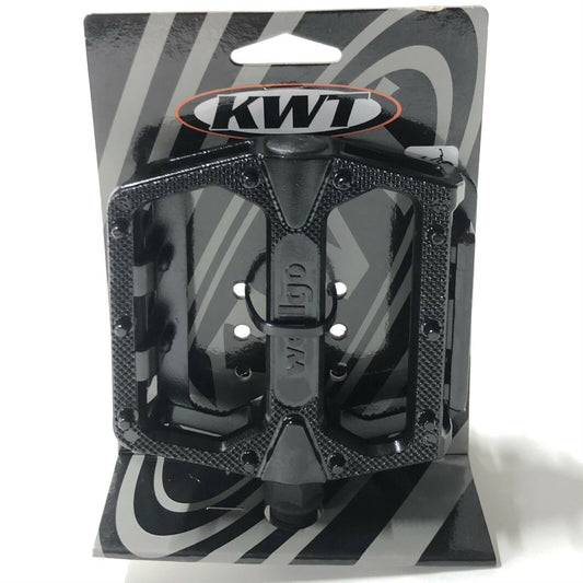 WELLGO Alloy BMX Bike Pedals - 1/2" Black