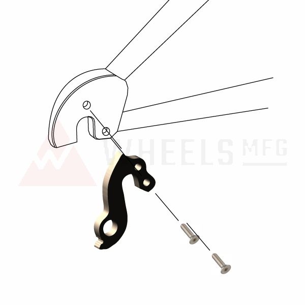 WHEELS MFG - Dropout Derailleur Hanger 234 for Bianchi Part # C1355161