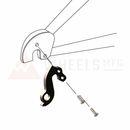 WHEELS MFG - Dropout Derailleur Hanger 234 for Bianchi Part # C1355161