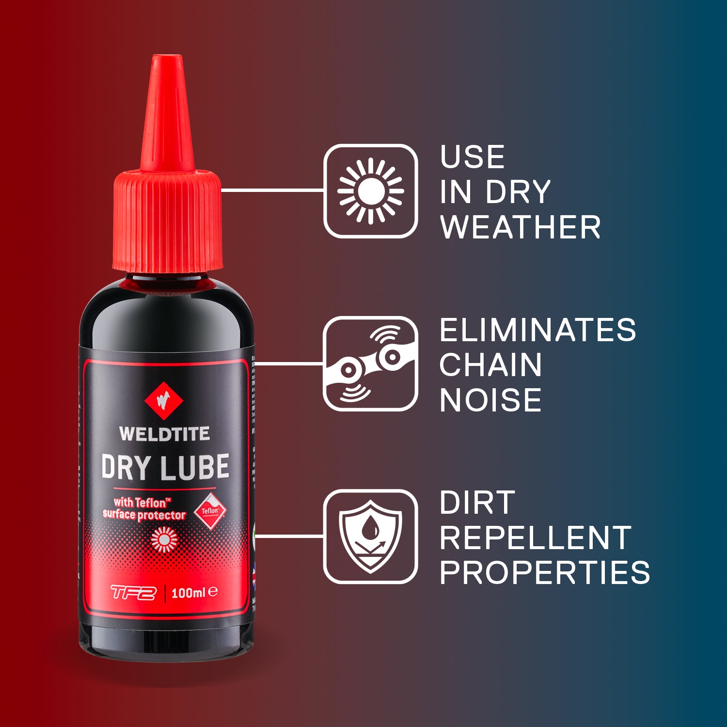 Weldtite TF2 Dry Lube Teflon 100ml