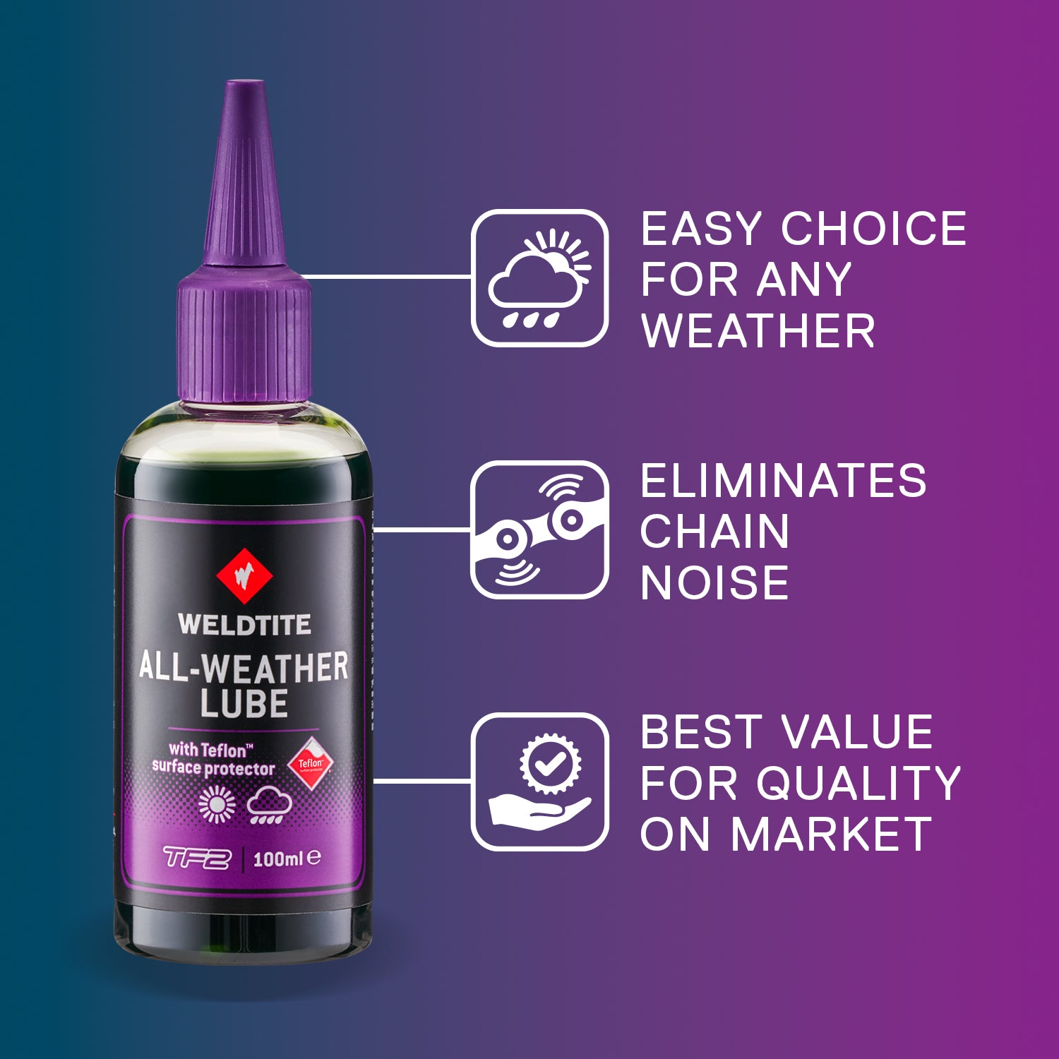 Weldtite TF2 All Weather Lube 100ml