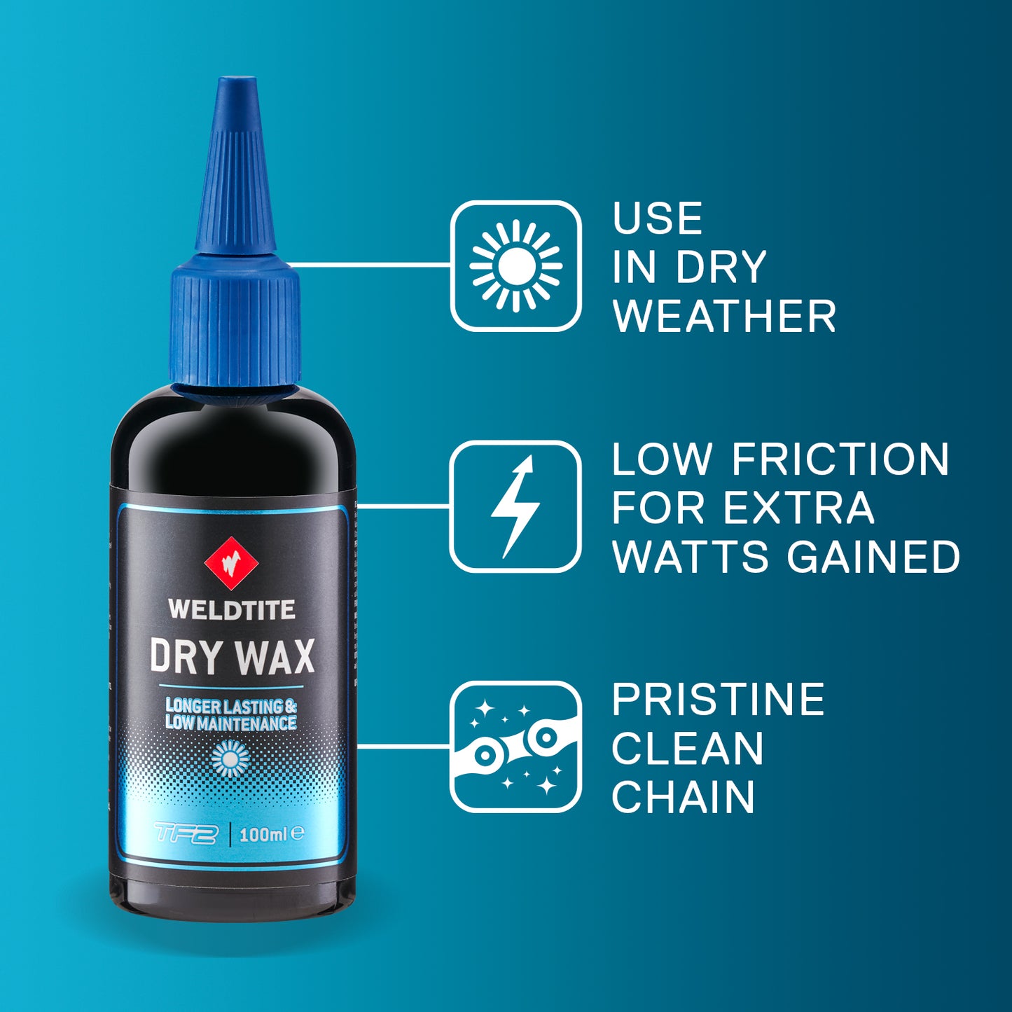 Weldtite TF2 Dry Wax Lube - 100ml