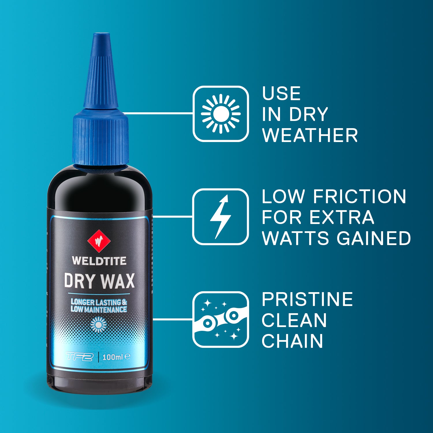 Weldtite TF2 Dry Wax Lube - 100ml