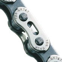 YBN MK-747S BMX Chain - 1/2 x 1/8 x 112L, Silver/Grey