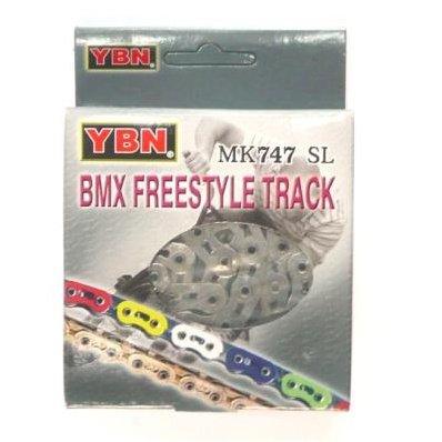 YBN MK-747SL Superlight BMX Chain - Hollow Pins & Side Plates