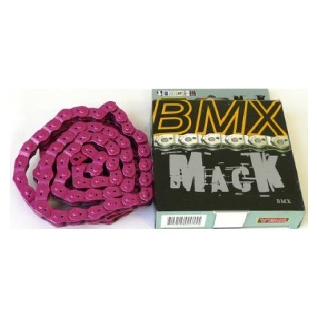 YBN MK-918 Half Link Chain - Reinforced Top Plate & Solid Pins, Pink