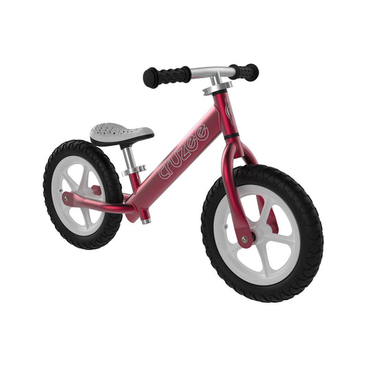 Cruzee Red Balance Bike - Lightweight Kids Training Bicycle