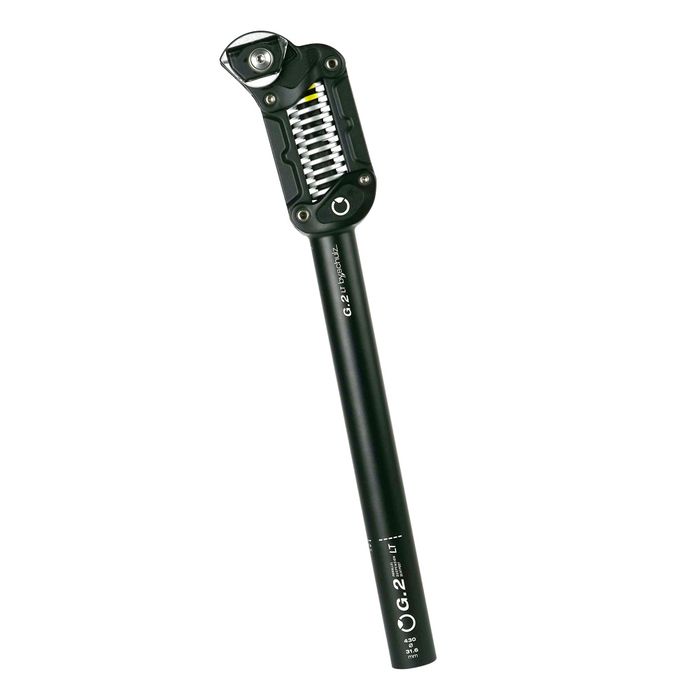 By,schulz G.2 LT Seatpost - 27.2mm x 380mm - Soft Spring - Parallelogram Suspension - Black