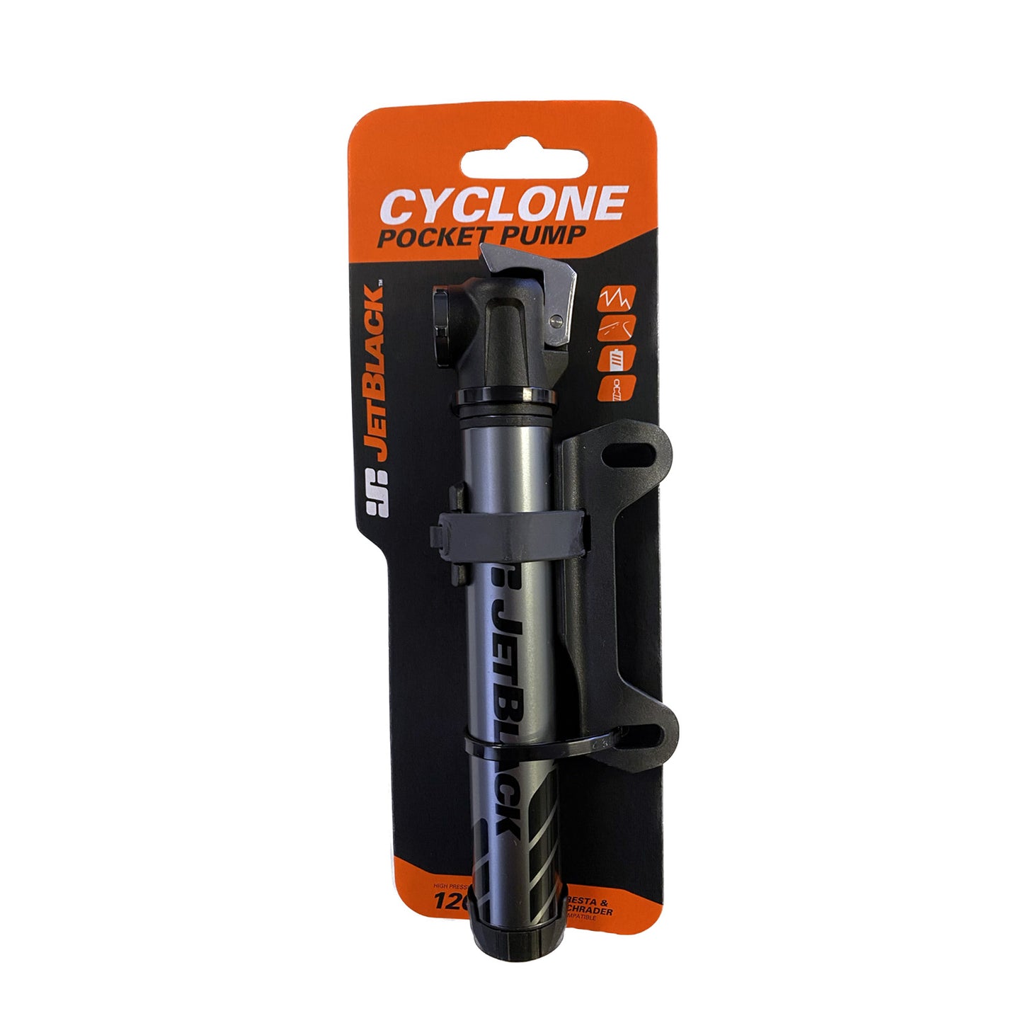 JetBlack Cyclone Mini Pump - Compact & Efficient