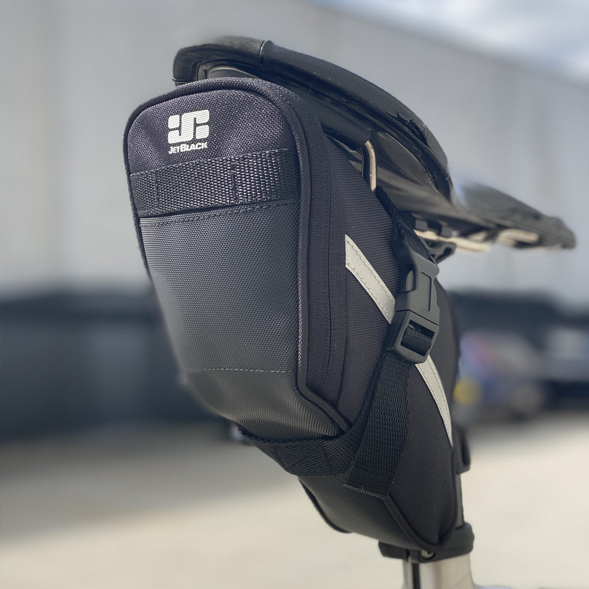 JetBlack JetRace Saddle Bag - Large, Durable & Spacious