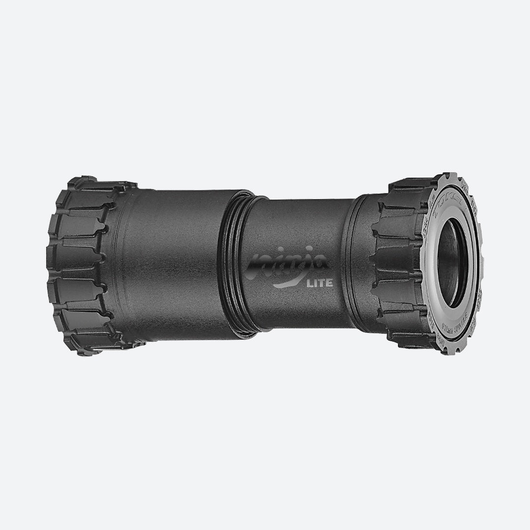 Token Ninja Lite BB386/BB392 Bottom Bracket - Shimano 24mm - Premium Bearings - Black