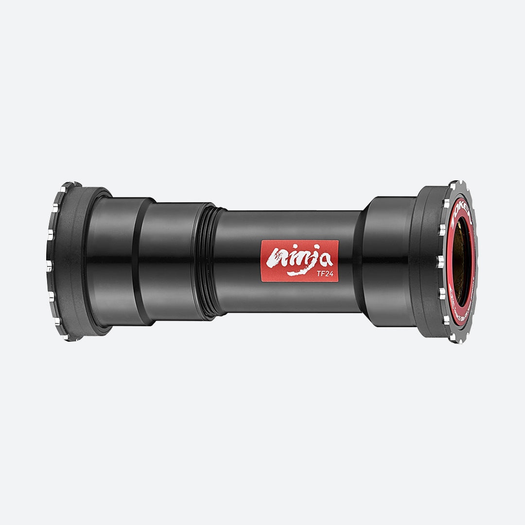 Token Ninja BB86/BB89.5/BB92 Bottom Bracket - Shimano 24mm - TBT Bearings - Black