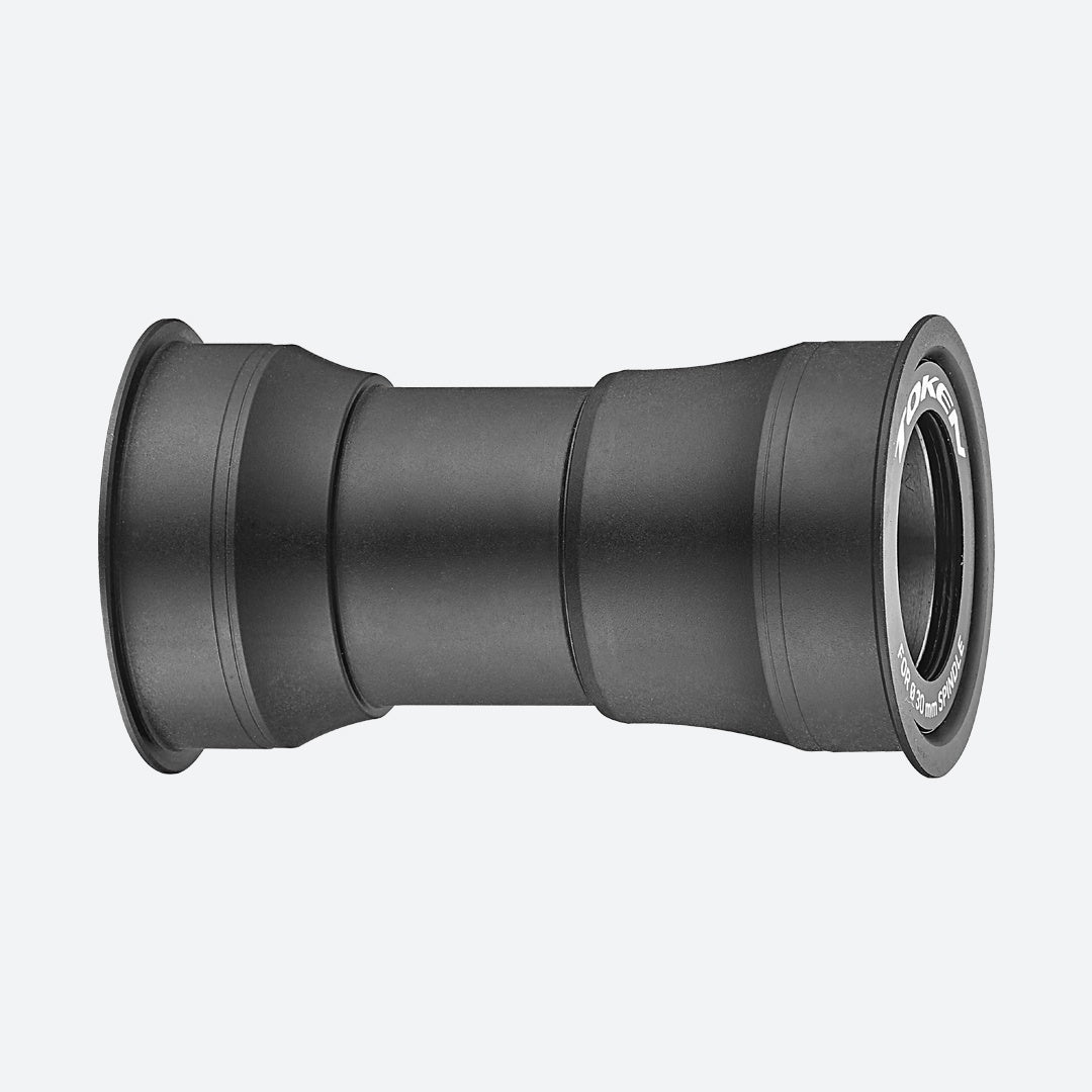 Token Press Fit Bottom Bracket - PF30/BB386/BB392, BB30/BB386, Premium Bearings, Black