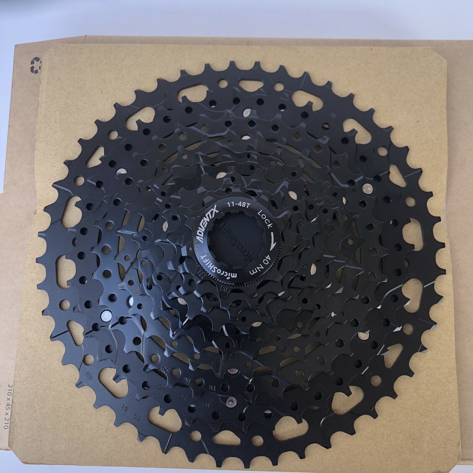 microSHIFT AdventX CS-G104 10 Speed Cassette - 11-48T
